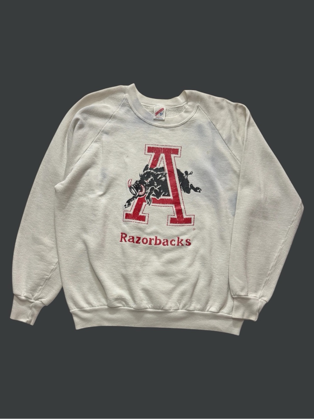 Vintage 90’s Arkansas Razorbacks Jerzees Sweatshirt